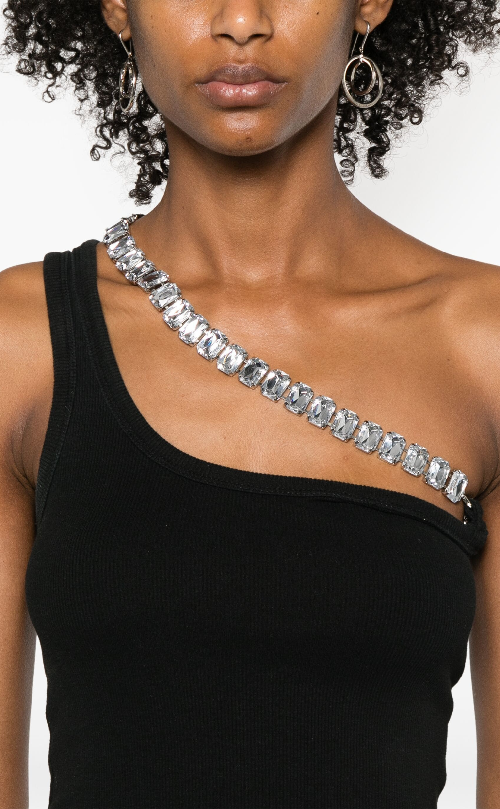 LOULOU Crystal-Strap Tank Top - photo 6