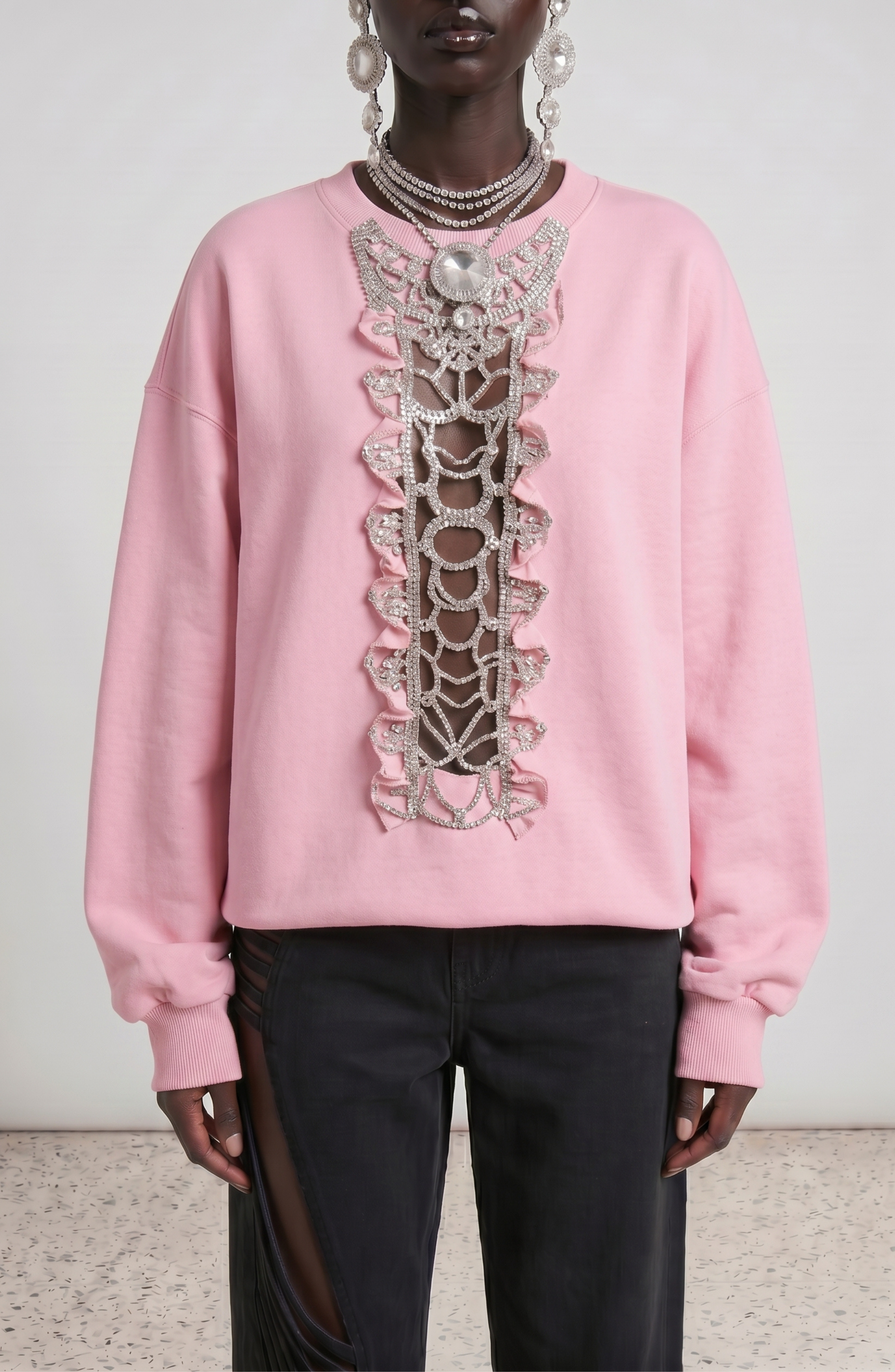 LOULOU Blush Hour Sweatshirt - photo 2