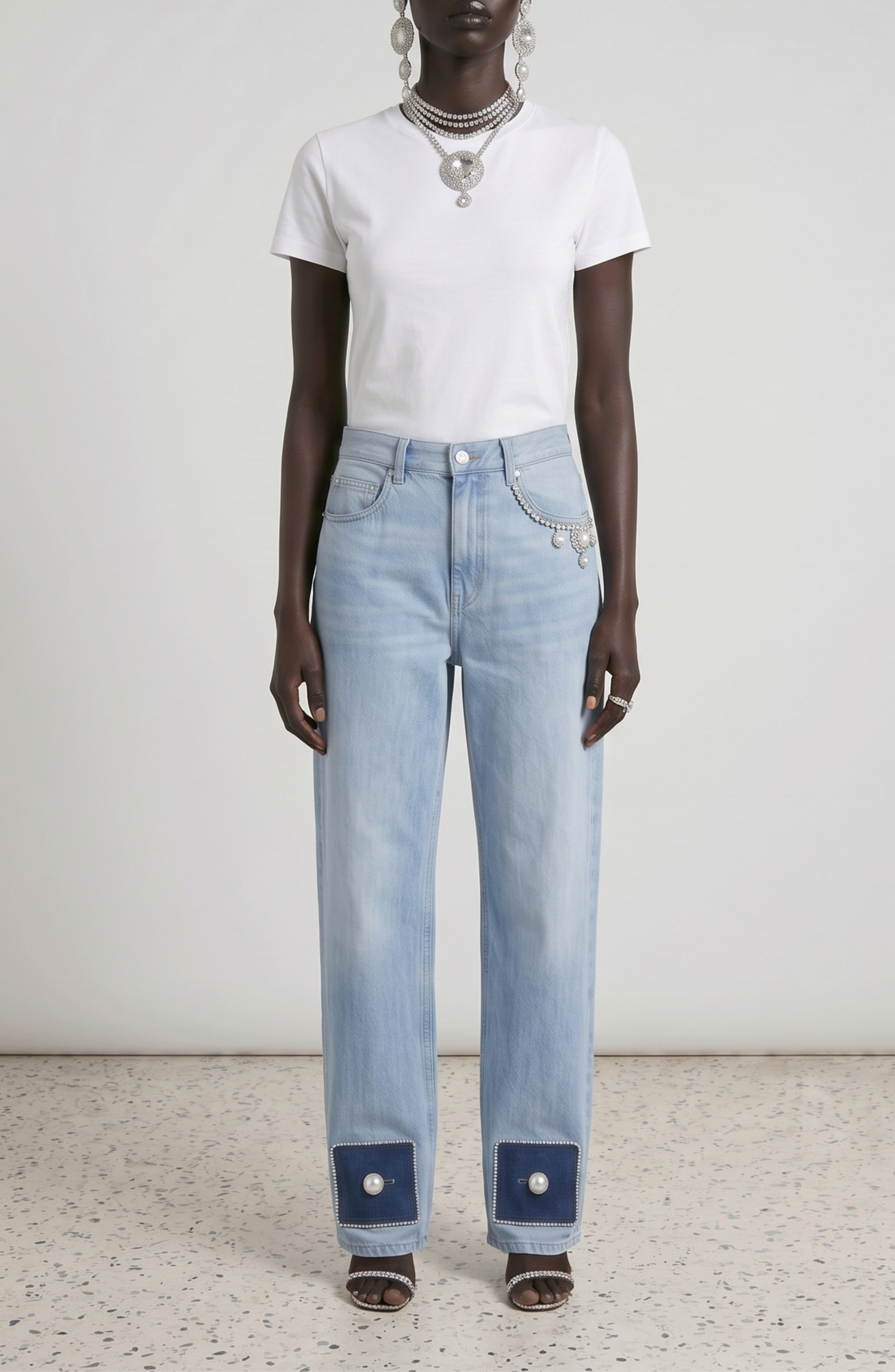 LOULOU Pearls Before Noon Jeans - photo 2