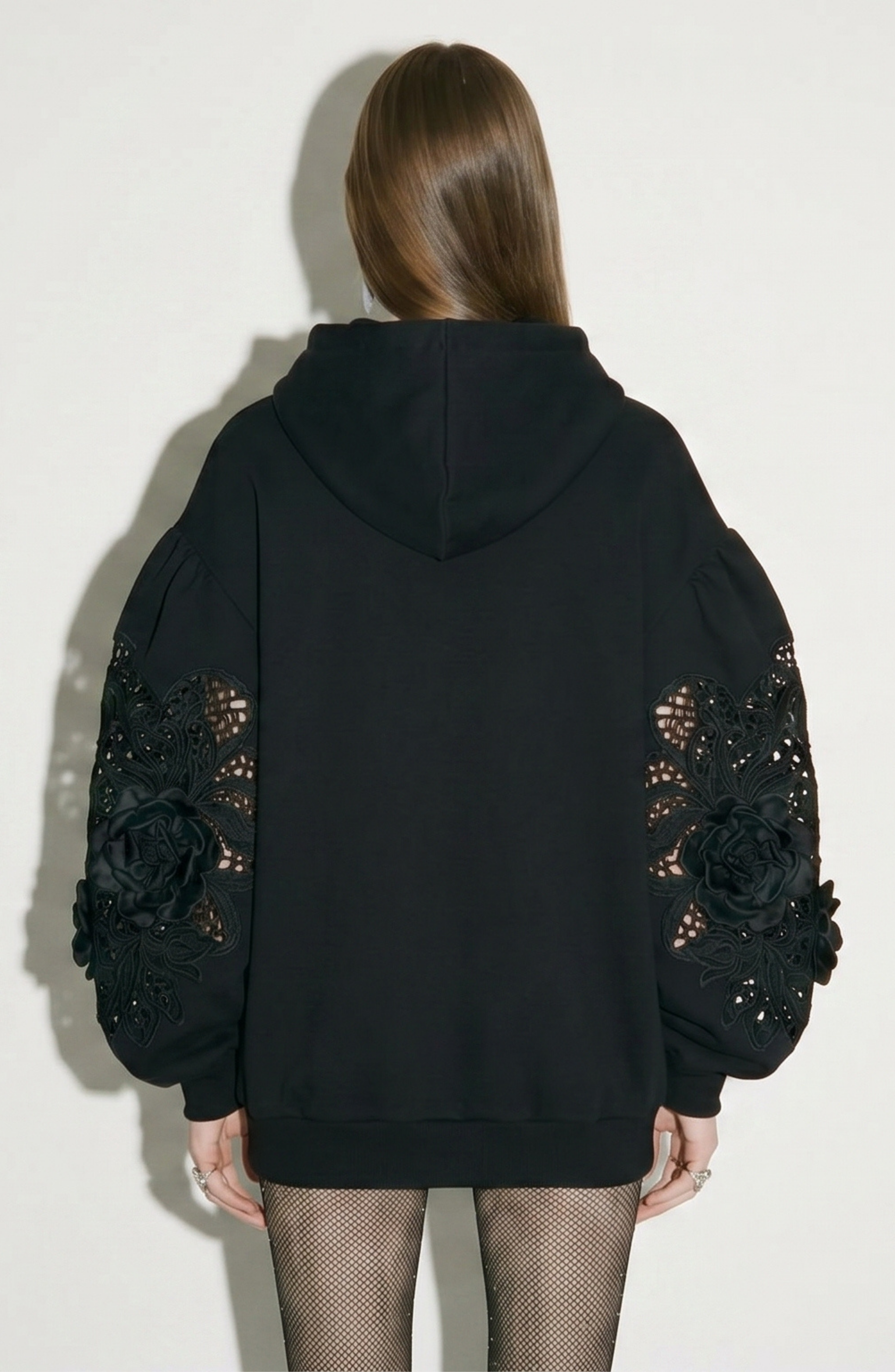 LOULOU Midnight Rose Hoodie - photo 4