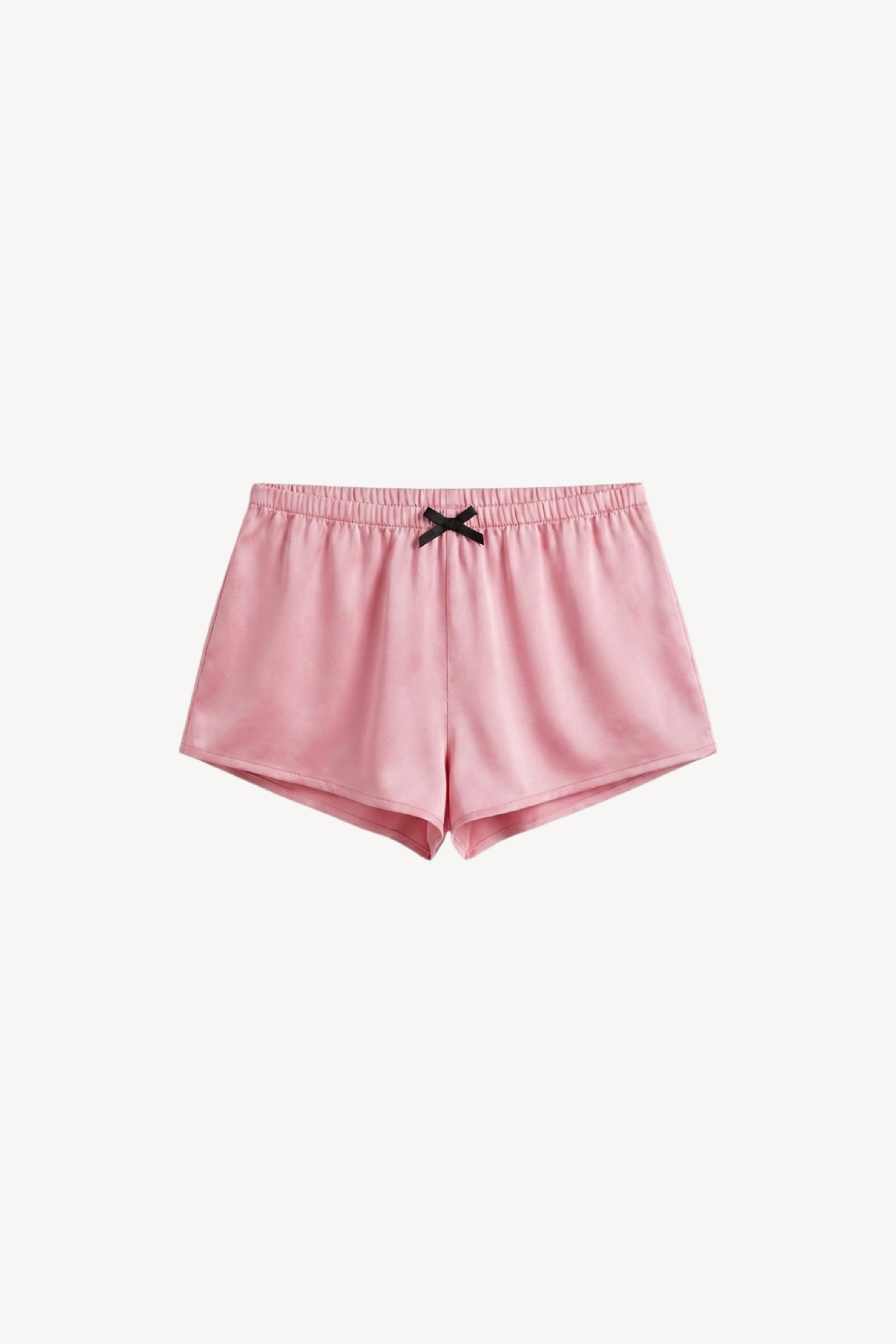 Satin Bow Shorts