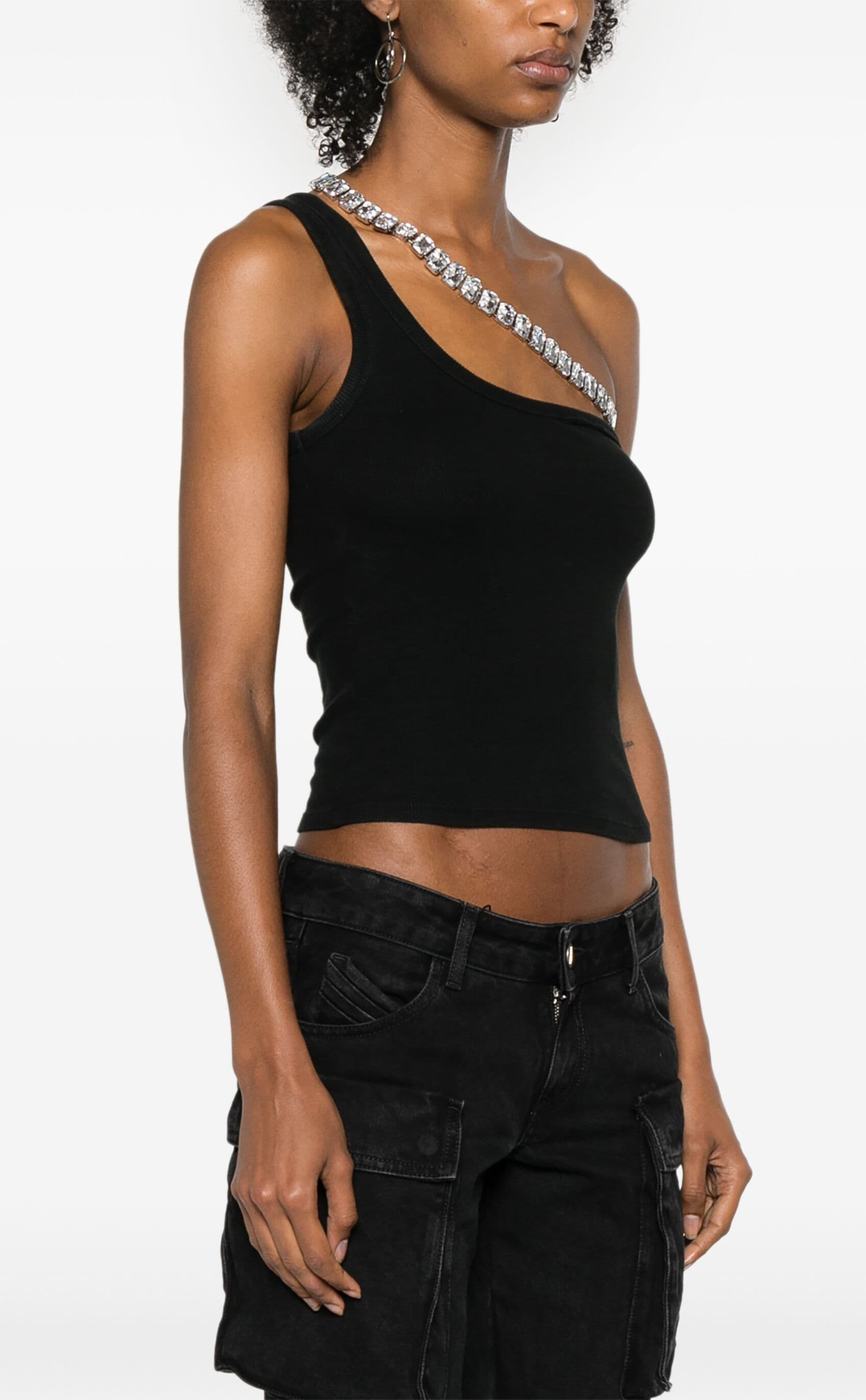 LOULOU Crystal-Strap Tank Top - photo 4