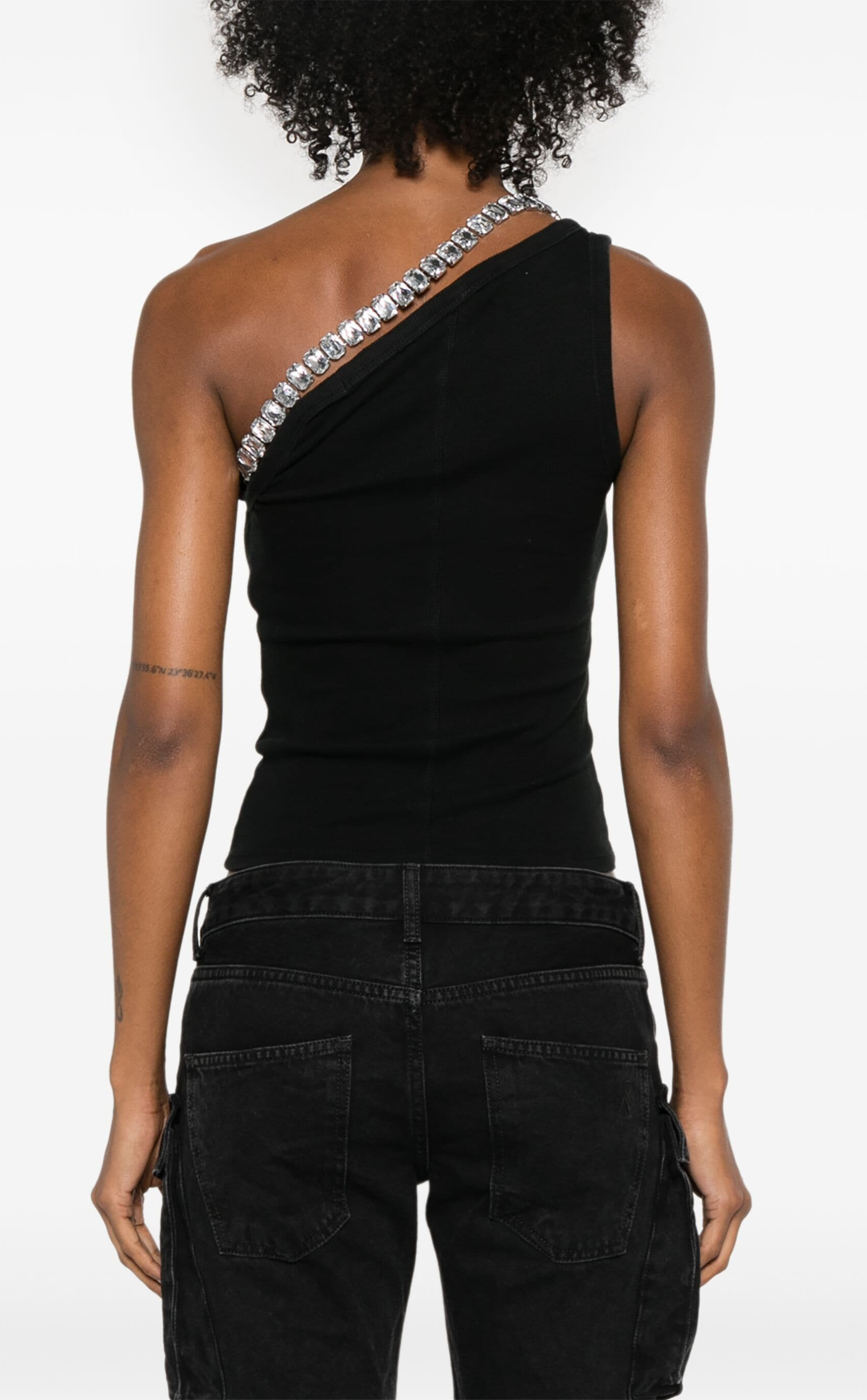 LOULOU Crystal-Strap Tank Top - photo 5