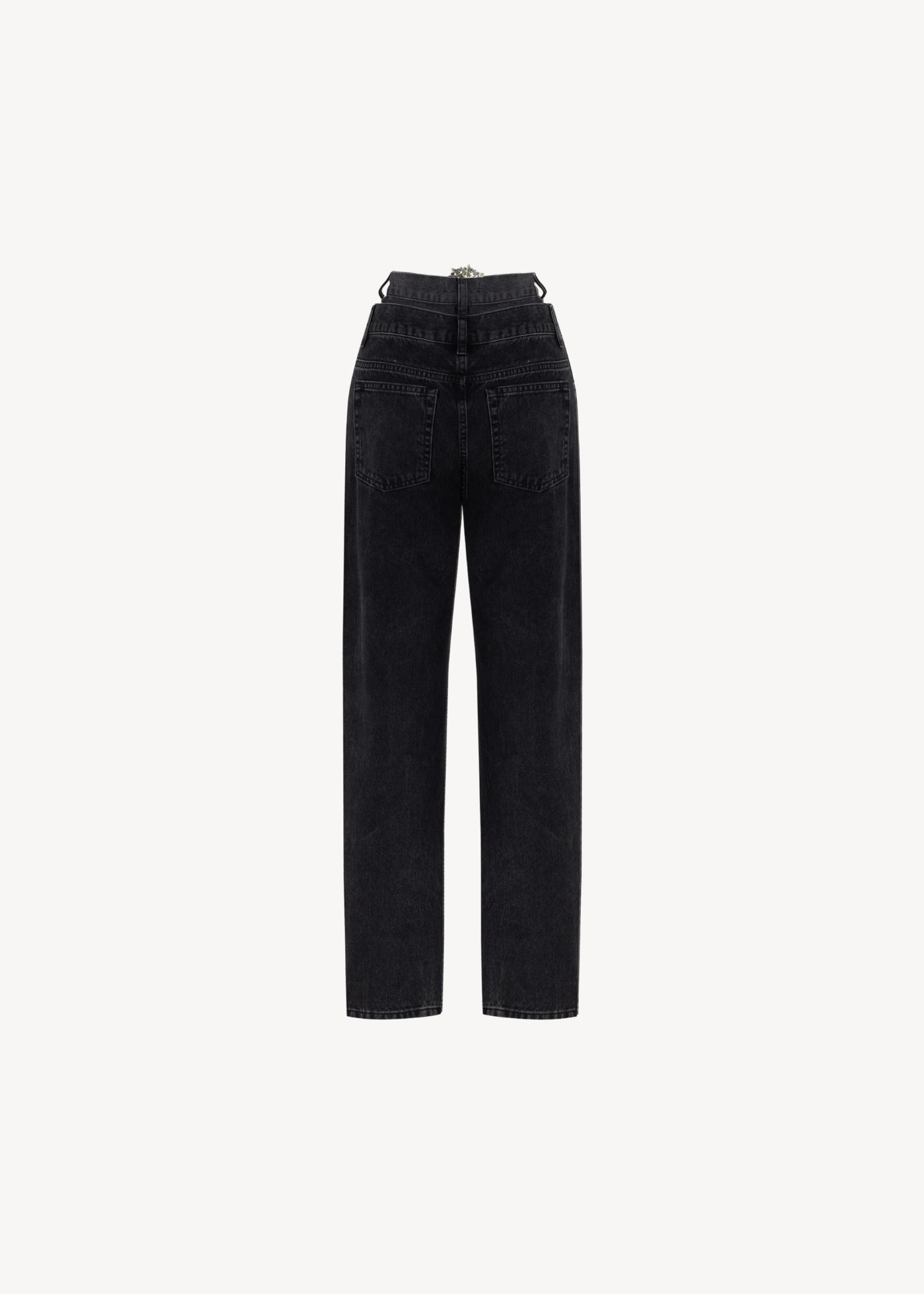 LOULOU Butterfield 8 denim trousers - photo 2