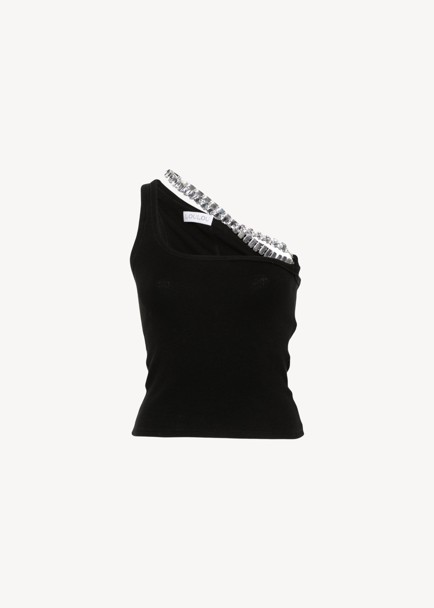 LOULOU Crystal-Strap Tank Top - photo 1
