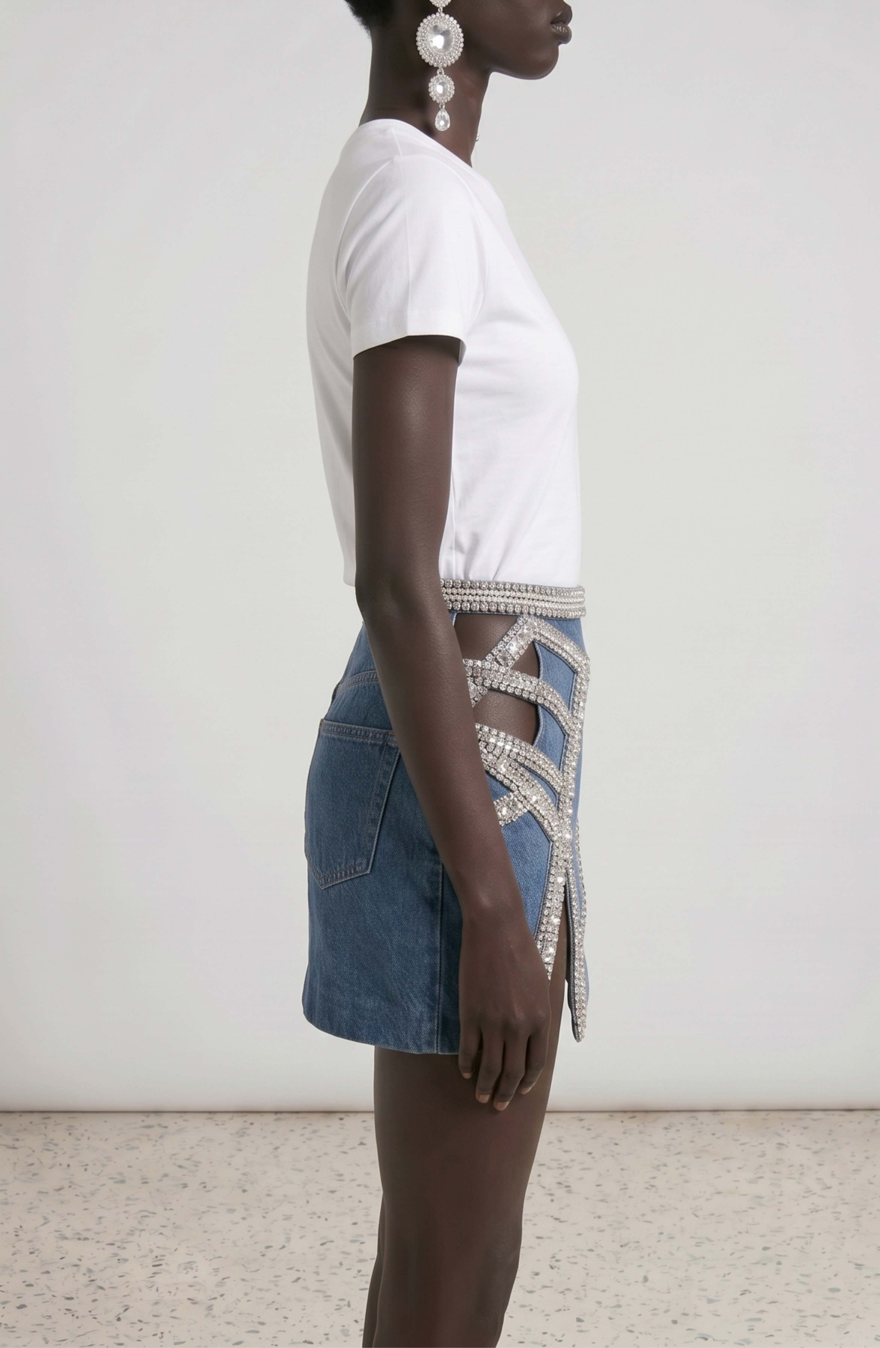 LOULOU Golden Hour Mini Skirt - photo 3