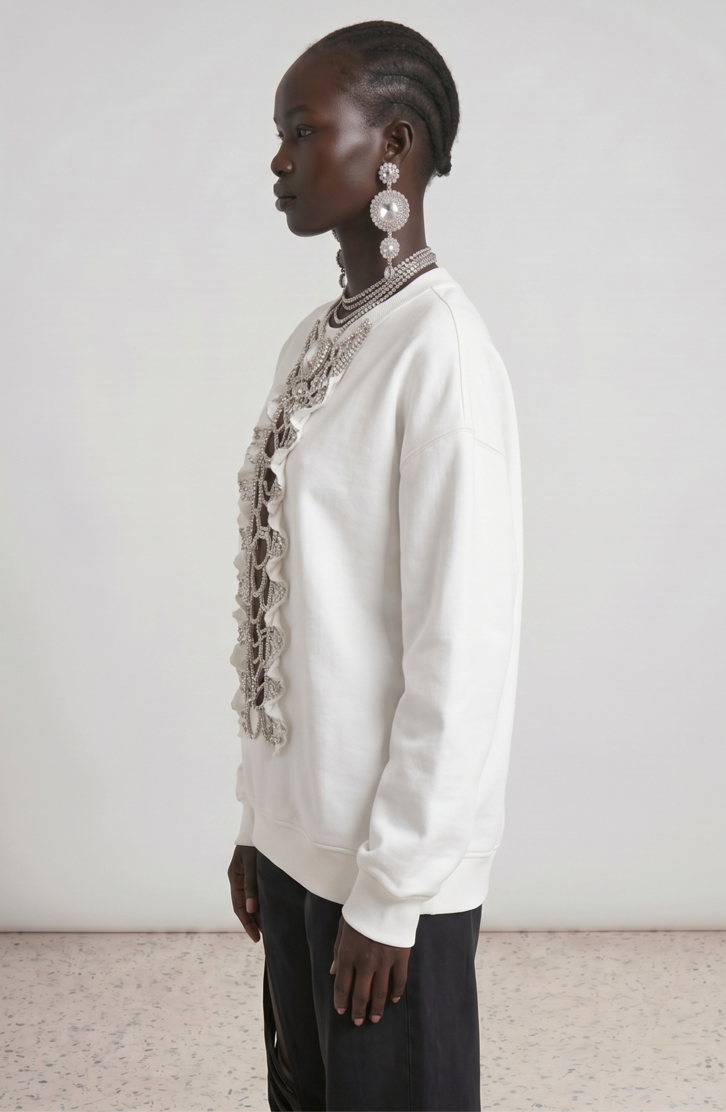 LOULOU Sunday Morning Sweatshirt - photo 3