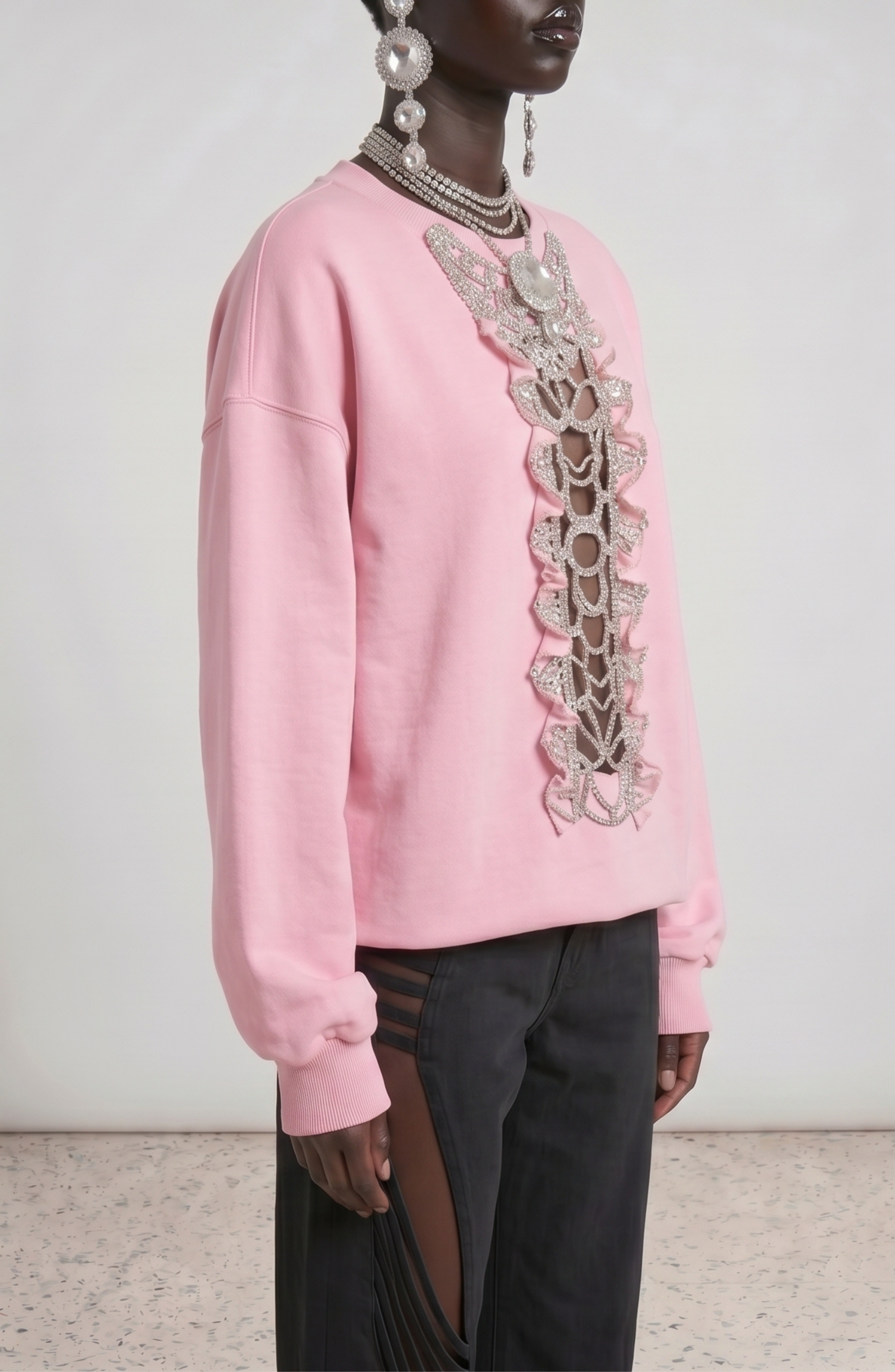 LOULOU Blush Hour Sweatshirt - photo 3