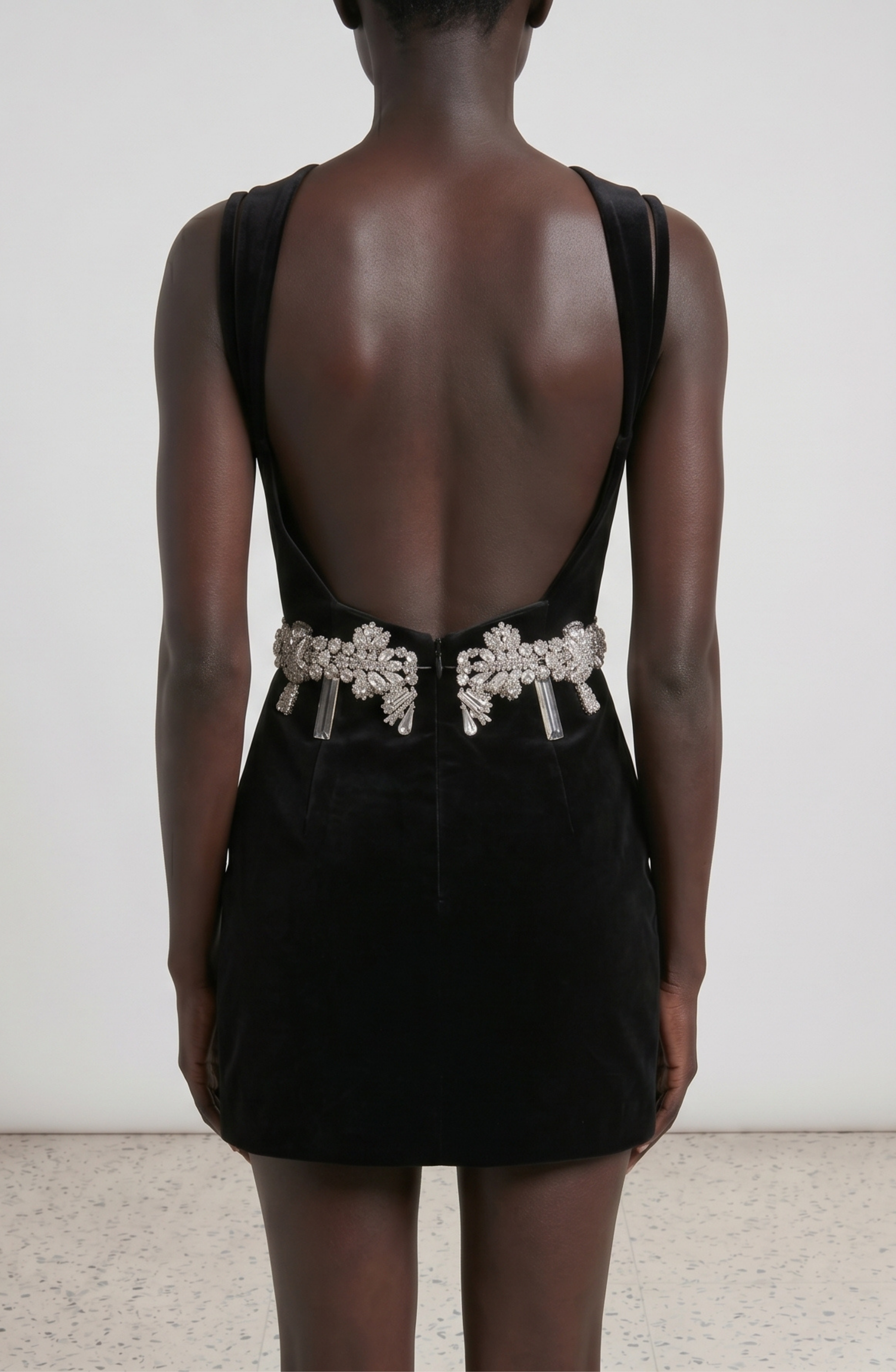 LOULOU Black Tie Dress - photo 4