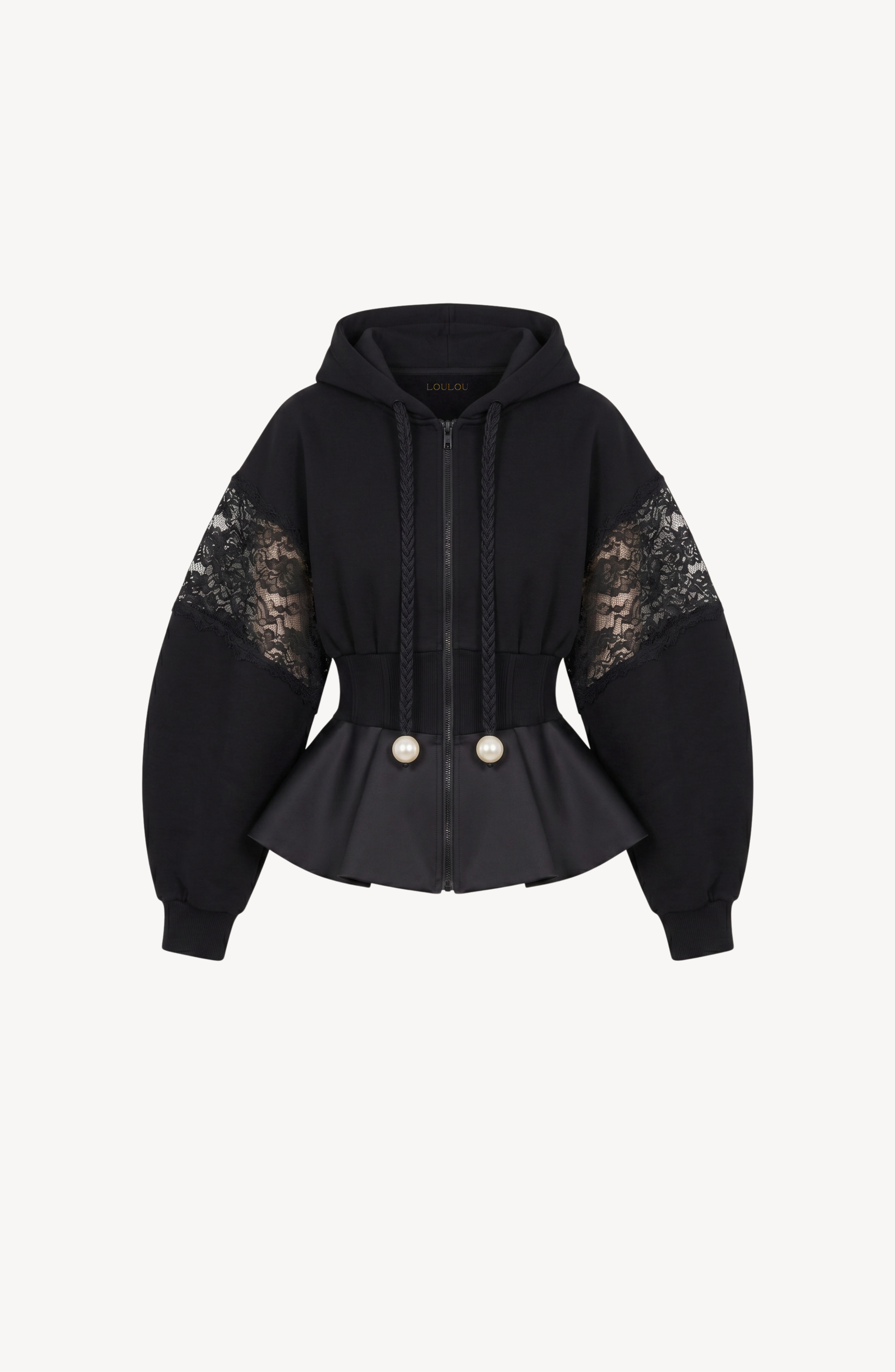LOULOU Pearl Confession Hoodie - photo 1