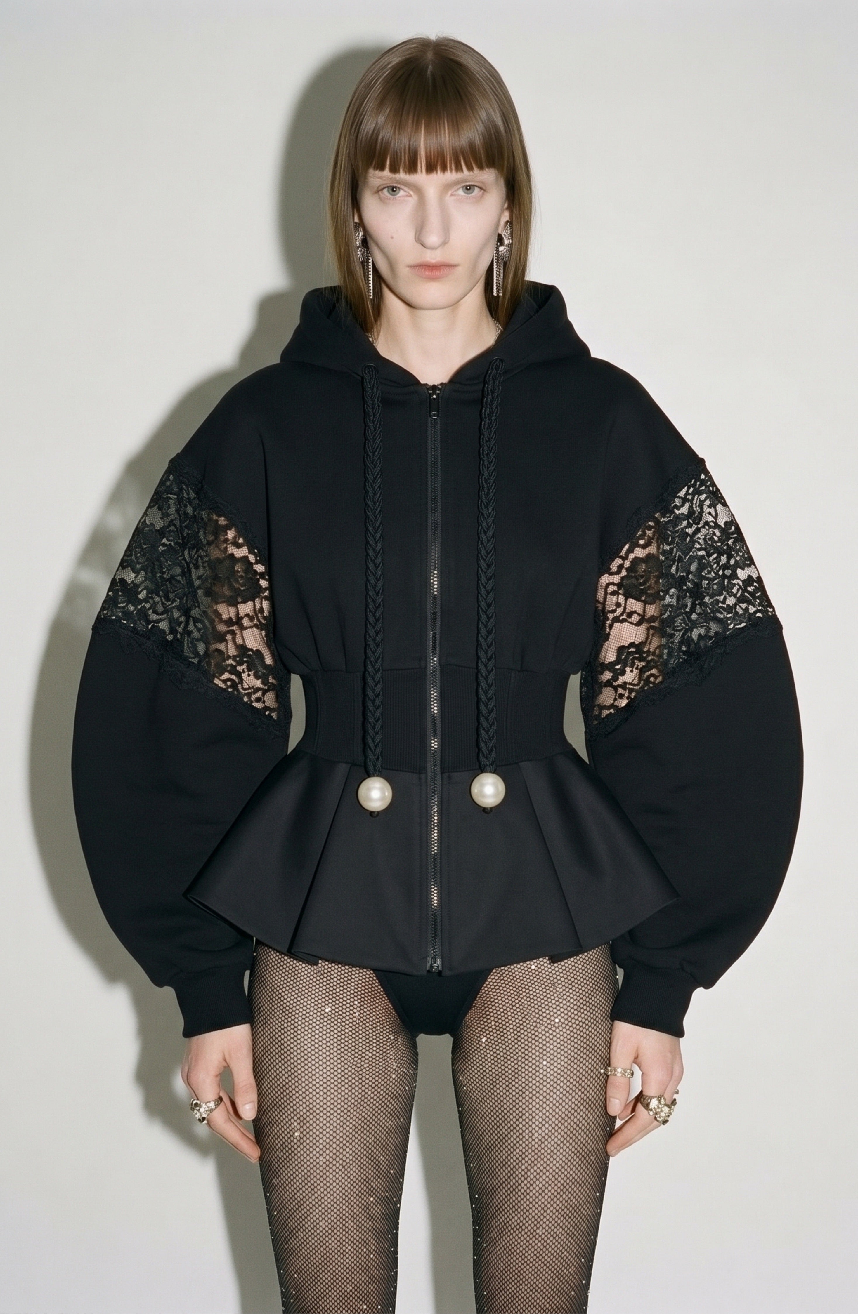 LOULOU Pearl Confession Hoodie - photo 2