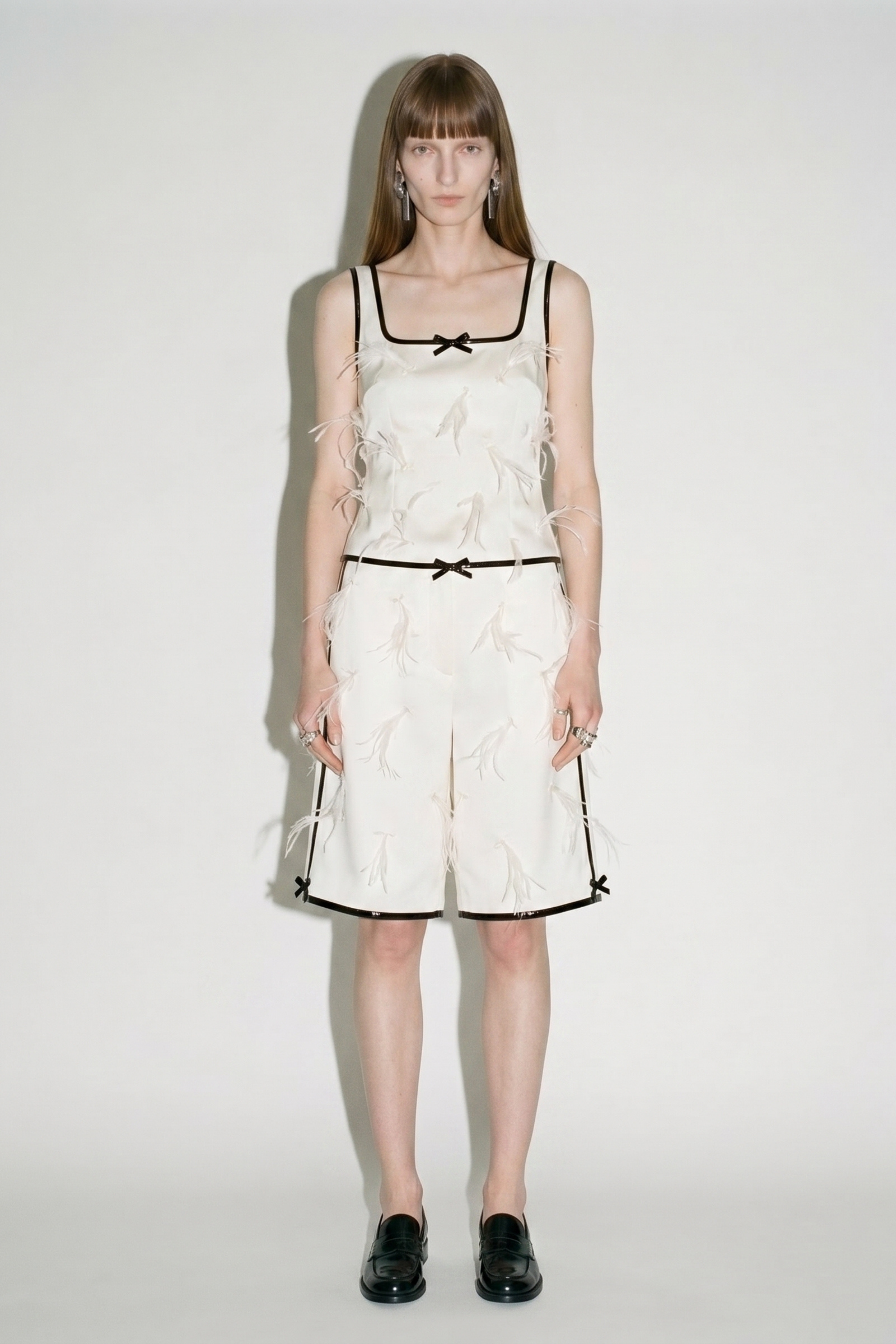 Applique Bermuda Shorts
