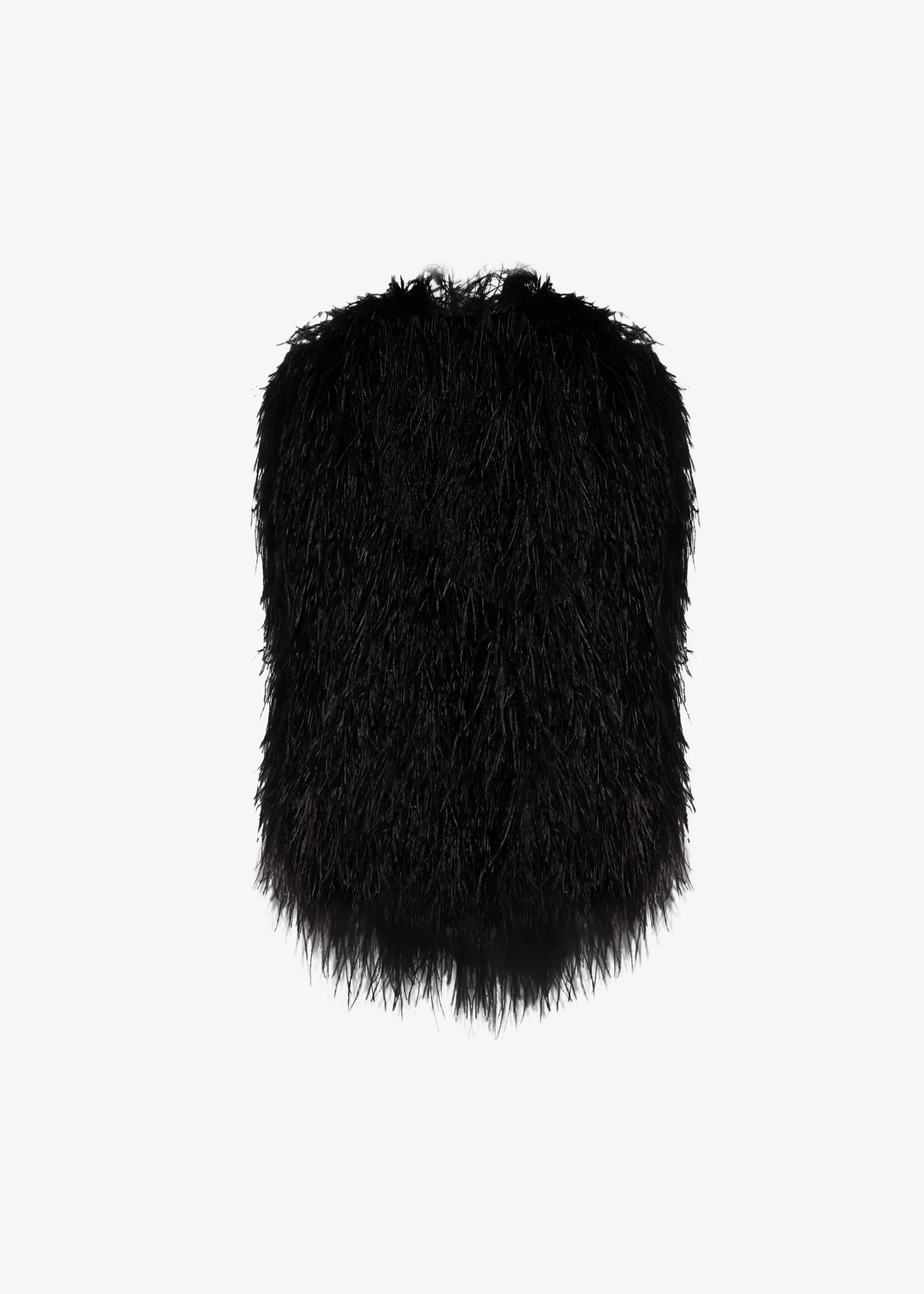 LOULOU Feather Strapless Mini Dress - photo 1